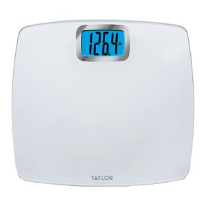 Taylor 440 lb Digital Bathroom Scale White