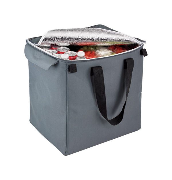 Polder 15-1/2 in. H X 15 in. W X 13-7/16 in. L Shopping Cart Insulated Bag
