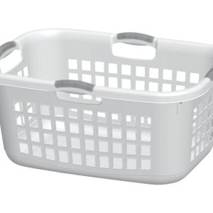 Sterilite White Plastic Laundry Basket