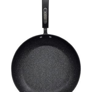Starfrit The Rock Aluminum Fry Pan 9-1/2 in. Black