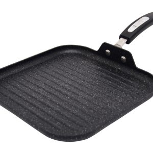 Starfrit The Rock Aluminum Grill Pan Black