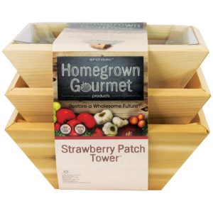 Architec Homegrown Gourmet Brown Cedar Strawberry Patch Tower