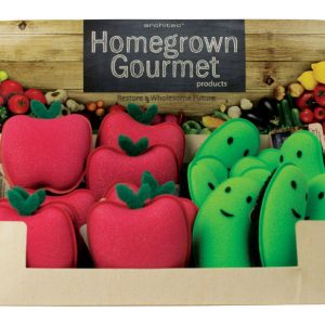 Architec Homegrown Gourmet Assorted Nylon Veggie Scrubbies