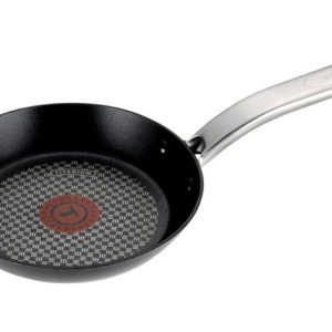 T-Fal ProGrade Aluminum/Stainless Steel Fry Pan 10 in. Black