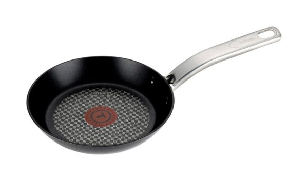 T-Fal ProGrade Aluminum/Stainless Steel Fry Pan 10 in. Black