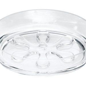 iDesign Eva Clear Acrylic Soap Dish