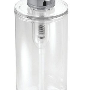 iDesign Eva Chrome Clear/Silver Acrylic Soap Pump