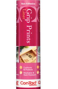 Con-Tact Grip Prints 4 ft. L X 18 in. W Natural Non-Adhesive Shelf Liner