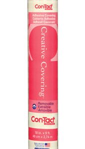 Con-Tact Creative Coverings 9 ft. L X 18 in. W Khaki Plaid Self-Adhesive Shelf Liner
