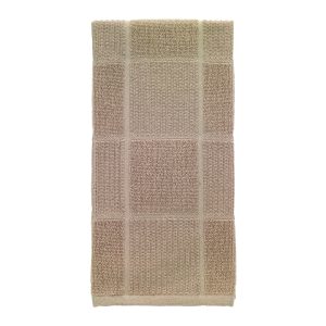 T-Fal Sand Cotton Checked Parquet Kitchen Towel 1 pk