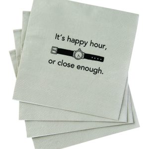 Hallmark It's Happy Hour or Close Enough Napkins Paper 20 pk