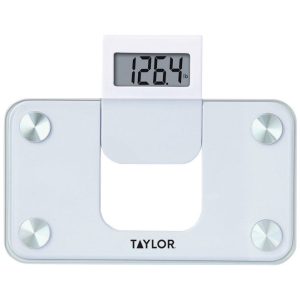 Taylor 350 lb Digital Mini Bath Scale White