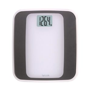 Taylor 330 lb Digital Bathroom Scale White