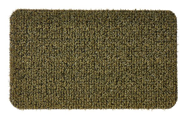 GrassWorx Flair Medium 30 in. L X 18 in. W Evergreen AstroTurf Door Mat