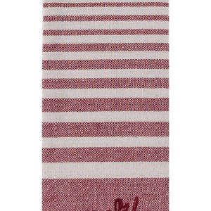 Kay Dee Cooks Kitchen Marsala Cotton Embroidered Tea Towel 1 pk