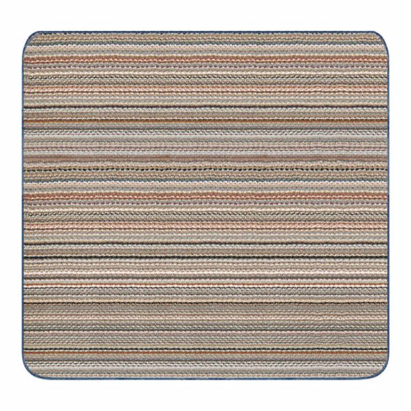 Multy Home Montana 2 ft. L X 3 ft. W Multi-color Tufted Polyethylene Floor Mat
