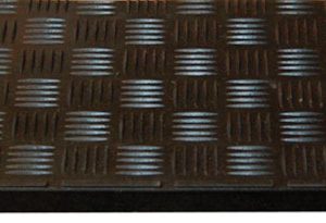 Multy Home 24 in. W X 9 in. L Black Rubber Stair Tread