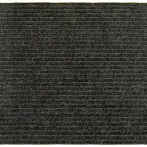 Multy Home Concord 50 ft. L X 36 in. W Charcoal Nonslip Carpet Runner