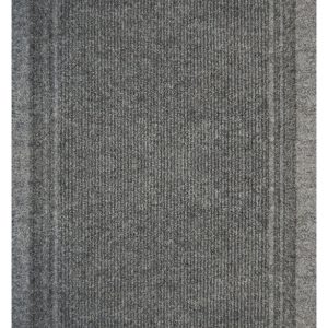 Multy Home Tracker 60 ft. L X 26 in. W Gray Nonslip Carpet Runner