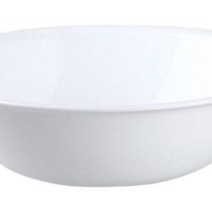 Corelle Livingware 64 oz Winter Frost Glass Winter Frost White Serving Bowl 10.37 in. D 1 pk