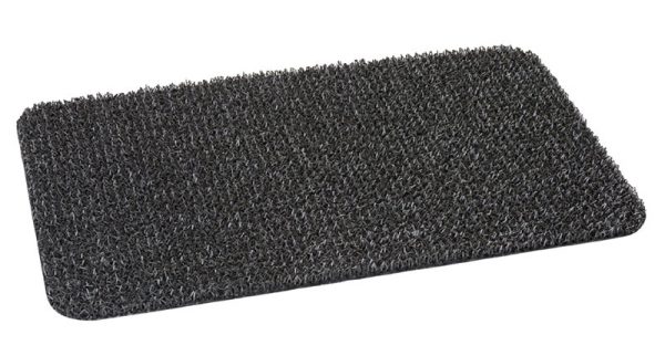 GrassWorx 30 in. L X 18 in. W Flint Flair AstroTurf Door Mat