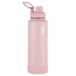 Takeya Actives 40 oz Double Wall Blush BPA Free Insulated Water Bottle