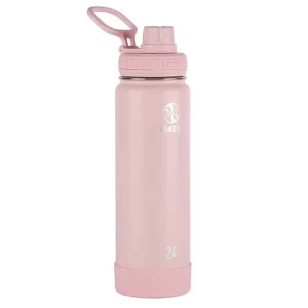 Takeya Actives 24 oz Double Wall Blush BPA Free Water Bottle
