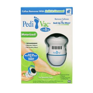 Pedi Vac White Foot File 1 pk