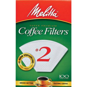 Melitta 6 cups White Cone Coffee Filter 100 pk