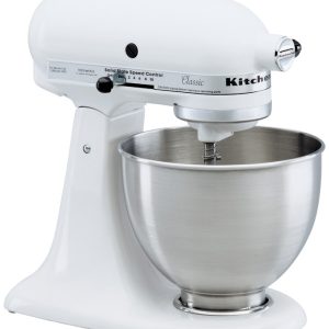 KitchenAid White 4.5 qt 10 speed Stand Mixer
