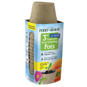 Ferry-Morse 15 Cells 3 in. H X 3 in. W X 3 in. L Seed Starting Pot 15 pk