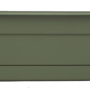 Bloem 5.75 in. H X 18 in. W X 7.5 in. D Plastic Window Box Green