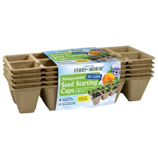 Ferry-Morse 50 Cells 1.75 in. H X 1.75 in. W Seed Starting Pot 5 pk