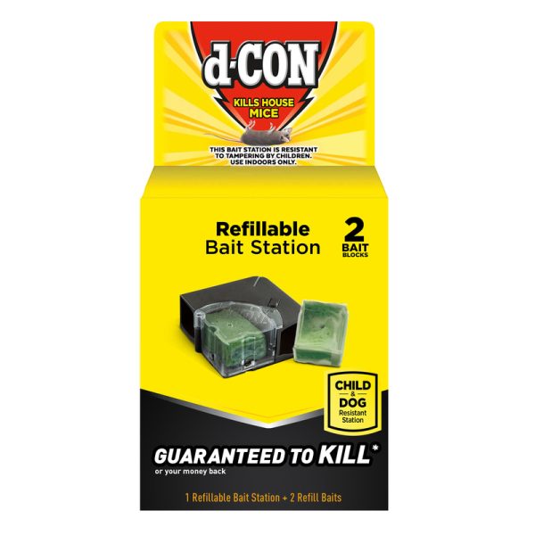 D-Con Bait Station and Bait For Mice 2 pk