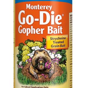 Monterey Go-Die Toxic Bait Granules For Gophers and Moles 1 lb