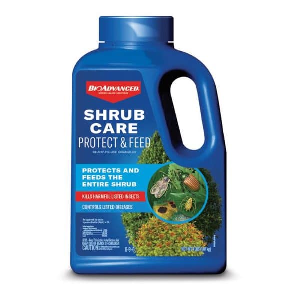 BioAdvanced Shrub Care Shrubs/Trees/Vegetables 6-9-6 Plant Fertilizer 4 lb