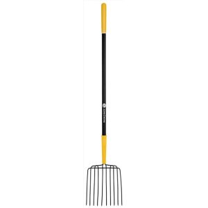 John Deere 10 Tine Steel Bedding Fork 48 in. Fiberglass Handle