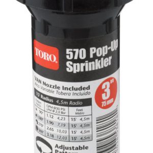Toro 570Z Pro Series 3 in. H Adjustable Pop-Up Sprinkler