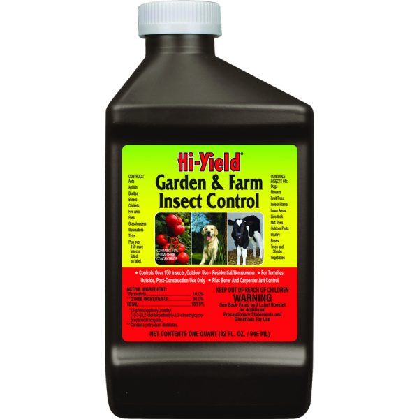 Hi-Yield Garden & Farm Insect Control Liquid 32 oz