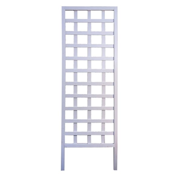 Panacea 72 in. H White Wood Trellis