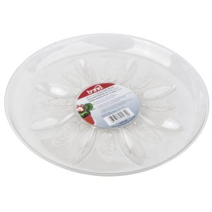 Bond 12 in. D Plastic Plant Saucer Clear