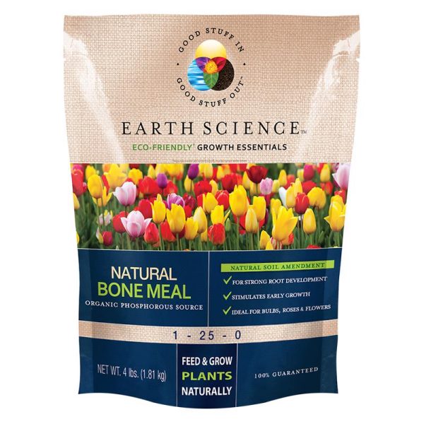 Earth Science Growth Essentials Organic Granules Bone Meal 4 lb