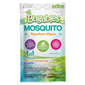 PIC Bugables Insect Repellent Towelettes For Mosquitoes 2 pk