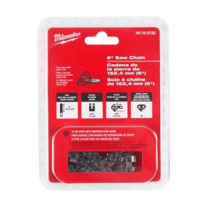 Milwaukee 6 in. 28 links Replacement Chainsaw Chain