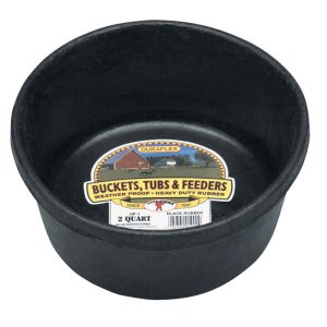 Little Giant DuraFlex 2 qt Feeder Pan For Livestock