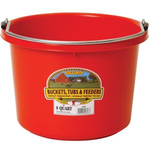 Miller 8 qt Bucket Red