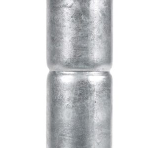 YardGard 6 in. L Galvanized Silver Steel Chain Link Top Rail 1 pk