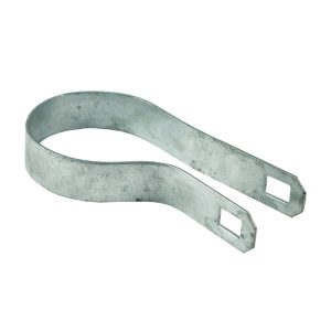 YardGard 4.72 in. L Steel Chain Link Band Brace 1 pk