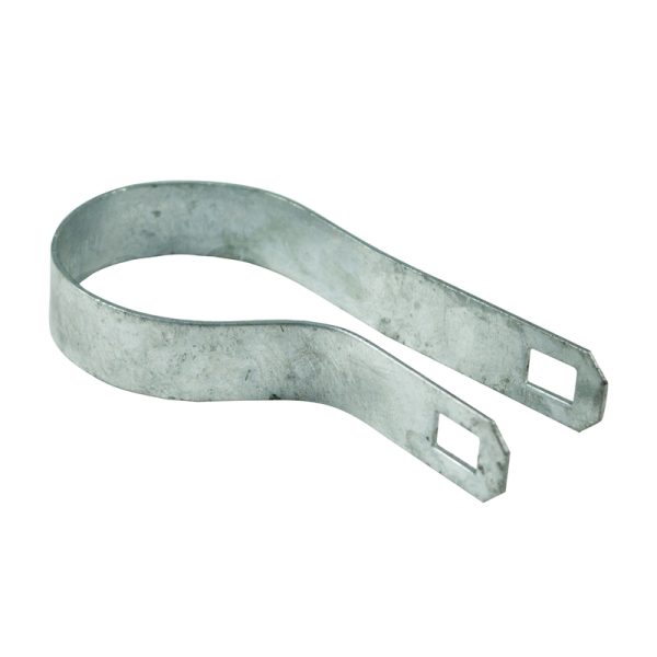 YardGard 4.72 in. L Steel Chain Link Band Brace 1 pk