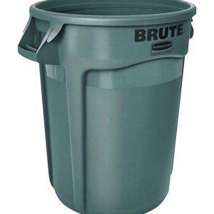 Rubbermaid Brute 32 gal Gray Plastic Brute Refuse Can